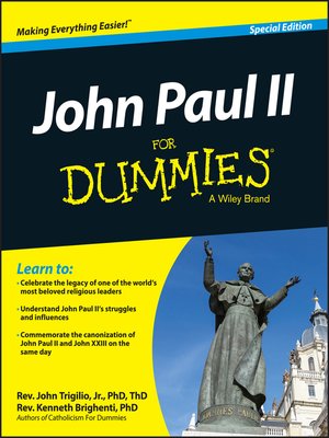 cover image of John Paul II For Dummies, Special Edition